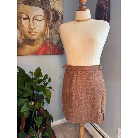 Free People Midnight Magic Snake Print Mini Skirt - Picture 9 of 9